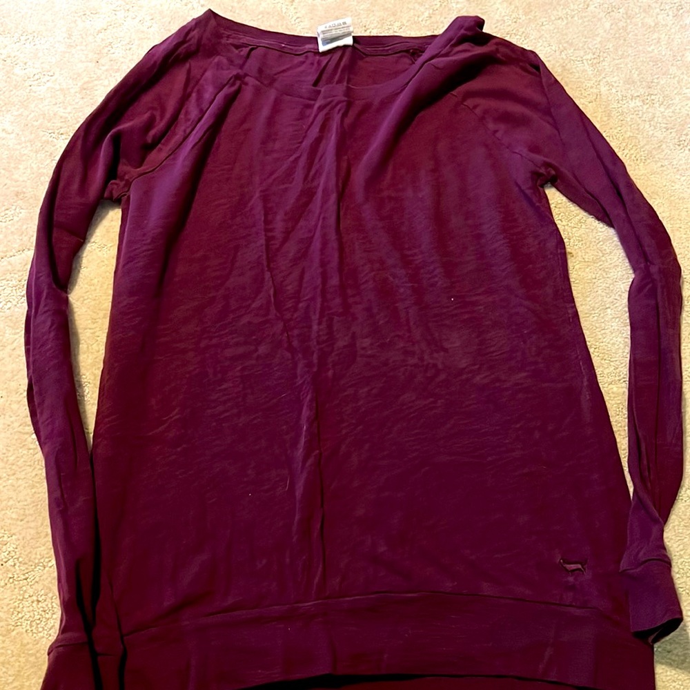 Burgundy Pink Shirt